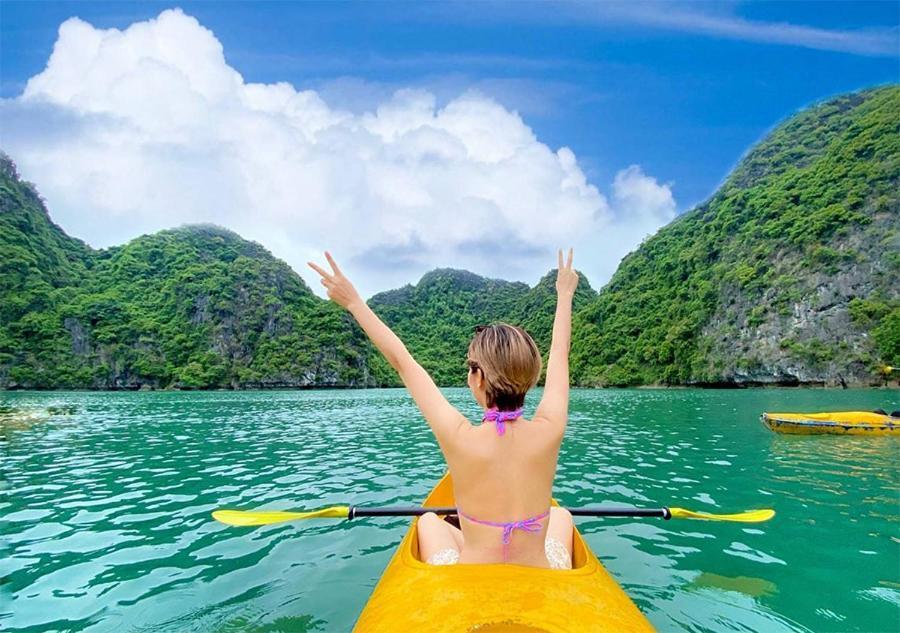 Hotel Era Premium Cruises Halong Ha Long Exteriér fotografie